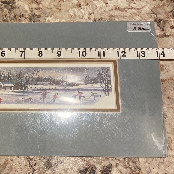 Rare- Vintage Lu Fuller Limited Edition Print, Artist Proof, Double Matted - Picture 4 of 7